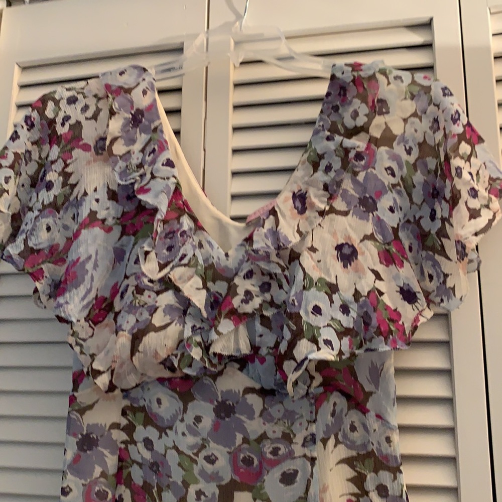 Long floral calypso dress - Picture 3 of 4